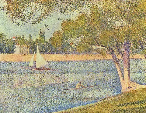El Sena en la Grande Jatte