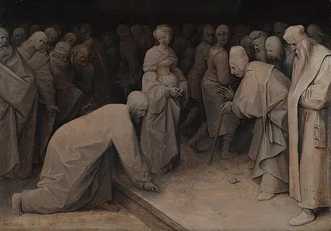 Cristo y la adúltera