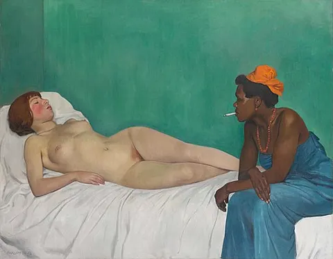 La blanca y la negra