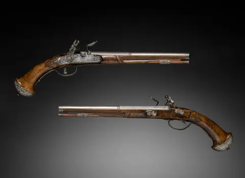 Pair of Flintlock Pistols