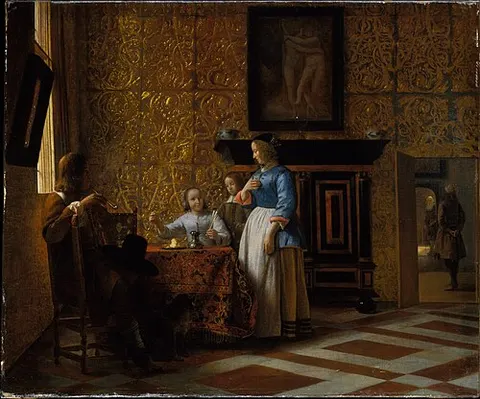 Leisure Time in an Elegant Setting