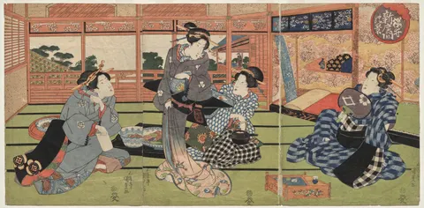 A View of the Large New Room at Sakurai