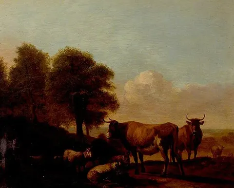 Landscape with Cattle