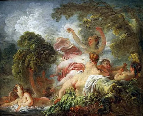 Las bañistas