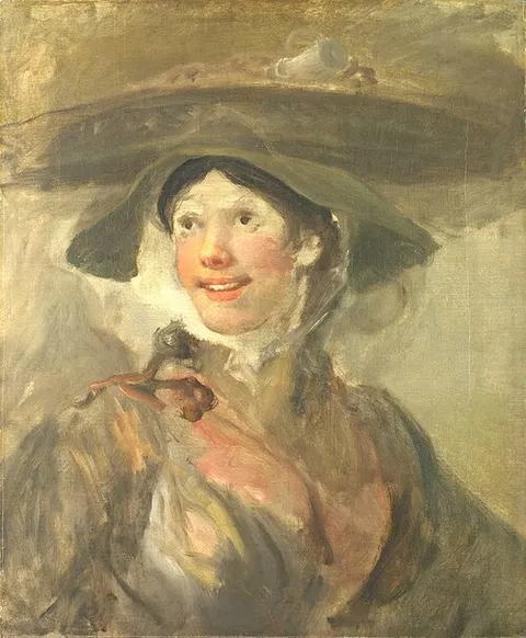 La vendedora de camarones