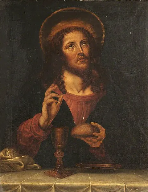 Christ Blessing the Sacraments