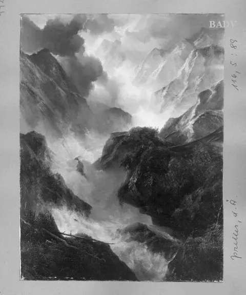 Torrent in the mountains