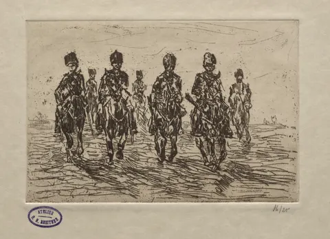 Cavalry Scene
