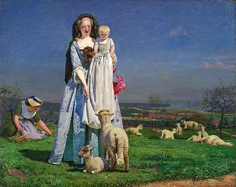 The pretty Baa-Lambs