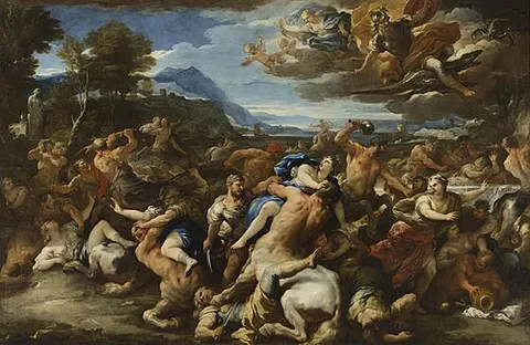 Battle Between the Lapiths and Centaurs
