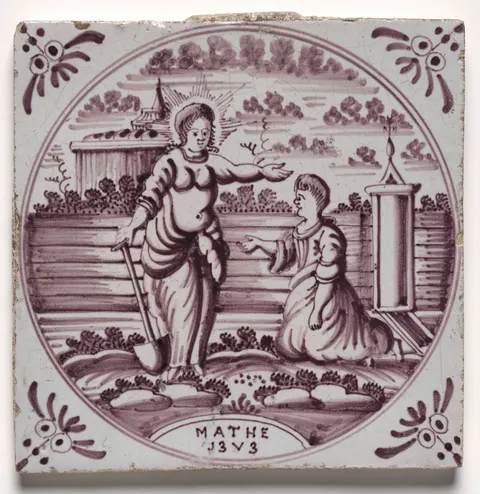 Tile- Old Testament Scene
