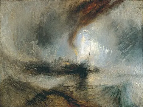 Snow Storm: Steam-Boat off a Harbour's Mouth