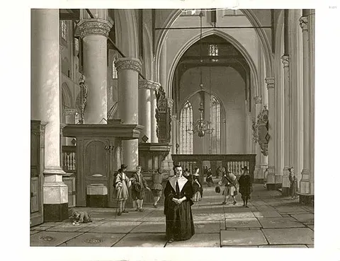 Interior of a church