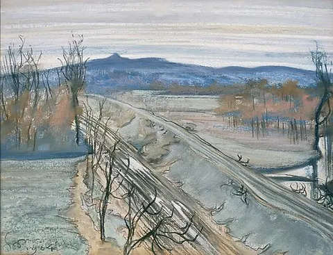 View of the Kościuszko Mound in Kraków