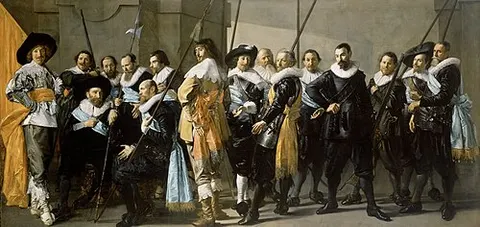 La compañía del capitán Reijnier Reael y el teniente Cornelis Michielsz Blaeuw