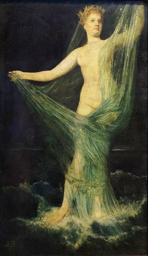 Die Schaumgeborene / Grüne Venus