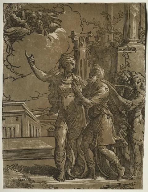 Tiburtine Sibyl and the Emperor Augustus