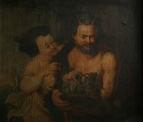Satyr and a Girl
