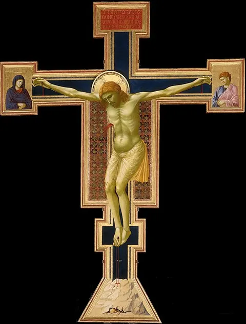 Santa Maria Novella Crucifix by Giotto