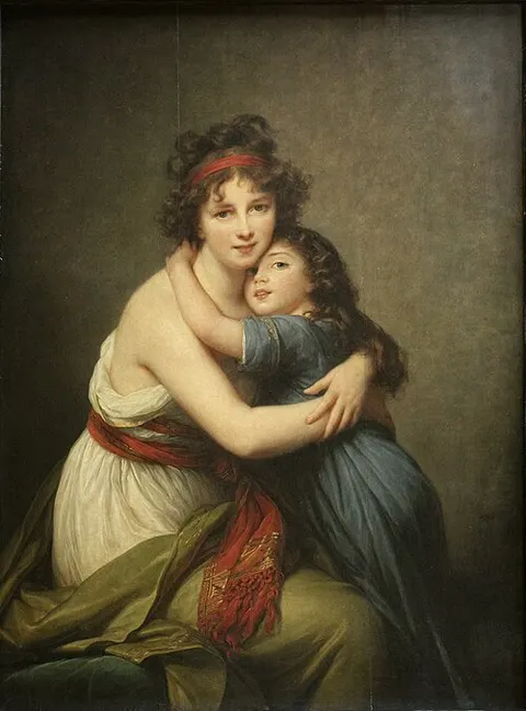 Madame Vigée-Lebrun con su hija