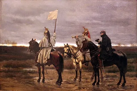 The armistice of 28th January 1871