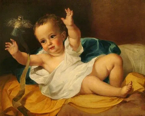 Gerald Hamilton as an Infant