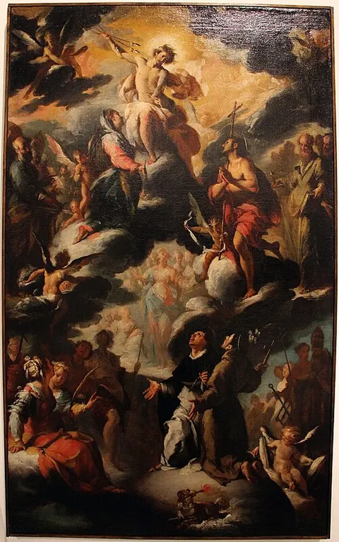 Saint Dominic's Vision