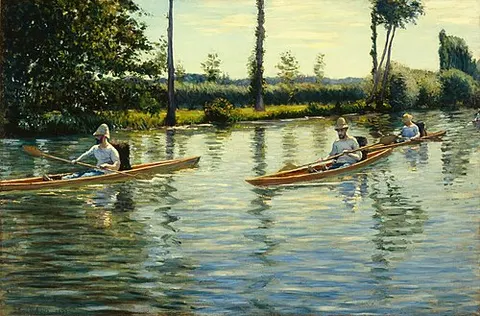 Boating on the Yerres