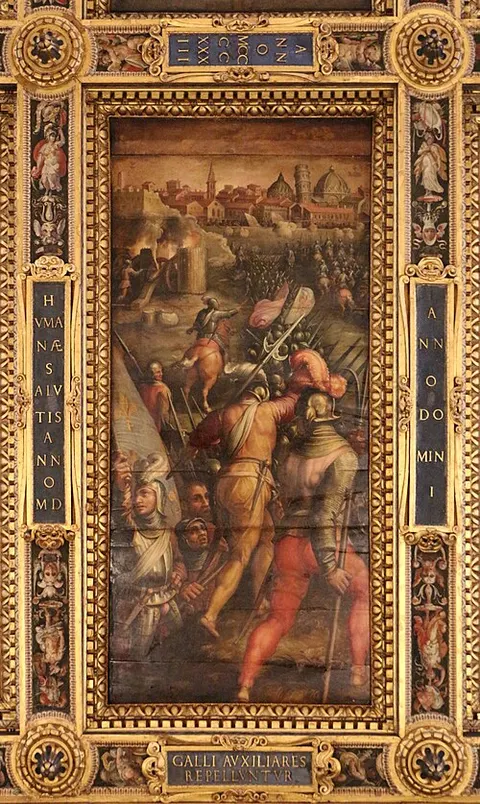 Battle of Barbagianni, nearby Pisa