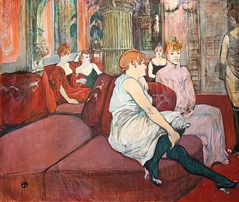 Salón de la Rue des Moulins