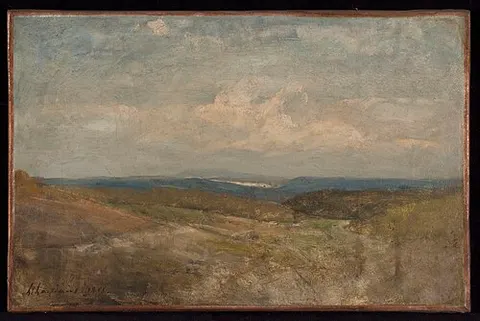Paysage de collines
