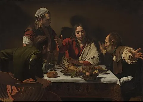 Los discípulos de Emaús (Caravaggio, Londres)