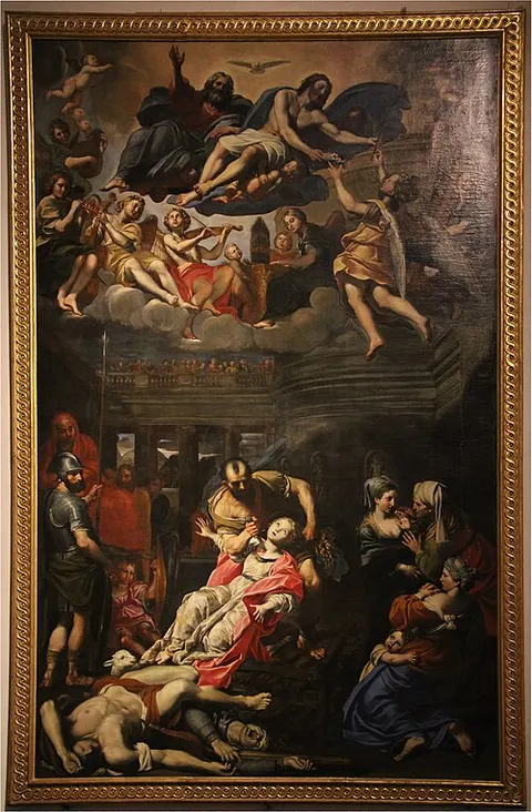 Martyrdom of Saint Agnes of Rome