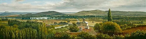 Panoramic View of the Ile-de-France