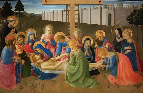 El Descendimiento de la cruz