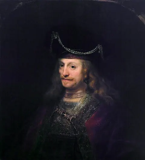 Portrait of a Man in a High Beret