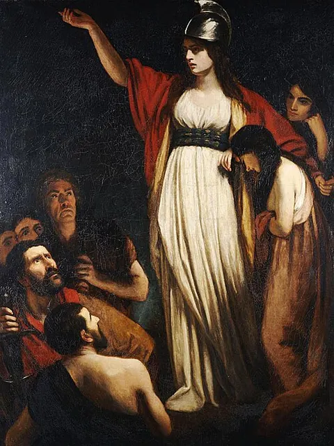 Boadicea Haranguing The Britons