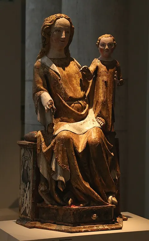 Enthroned Mother of God