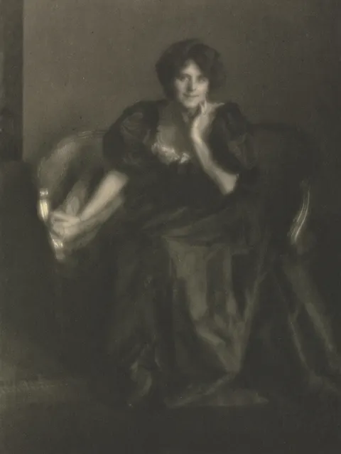 Camera Work: Portrait - Mrs. Harrington Mann