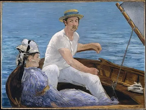 En un bote en Argenteuil