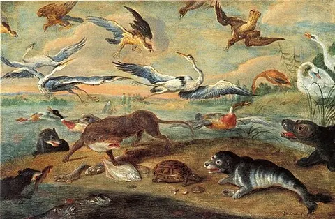 Allegory of air and water