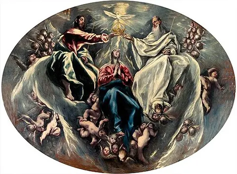 La coronación de la Virgen