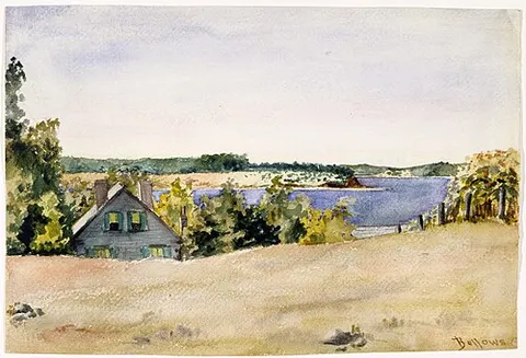 Gardiner's Bay from Sag Harbor