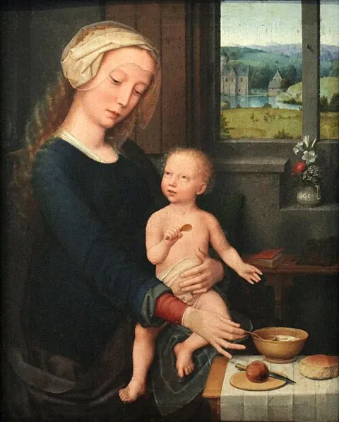 Madonna and Child with the Milk Soup
