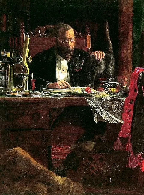 Retrato del doctor Benajamin H. Rand