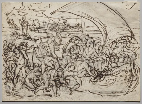 Charon and the Souls of the Dead