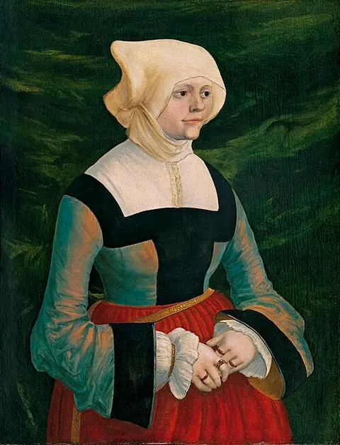 Retrato de una mujer joven