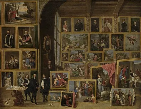 Archduke Leopold Wilhelm in his Gallery in Brussels (IV)