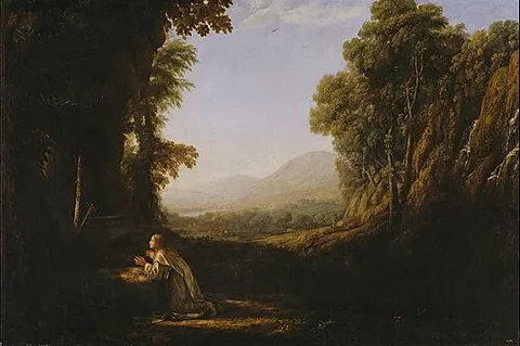 Paisaje con Santa María de Cervelló