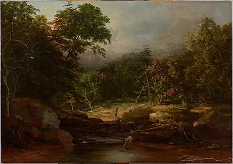 Stream in the Mountains
